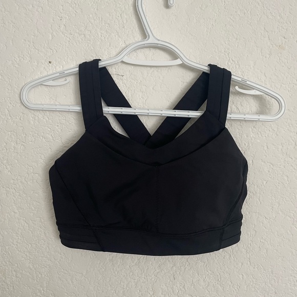 Lululemon Rack Pack Bra (black) Sz 6 - Picture 5 of 6
